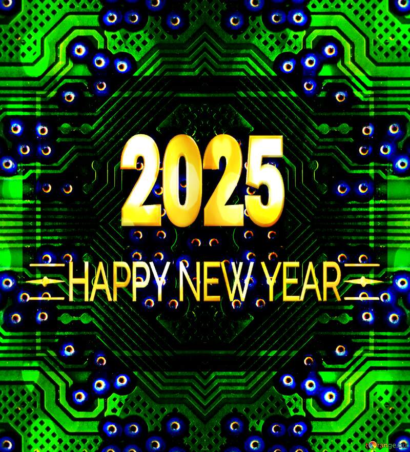 computer design happy new year 2025 №51569