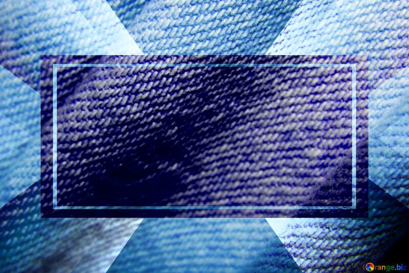 Jeans fabric powerpoint website template banner design №36249