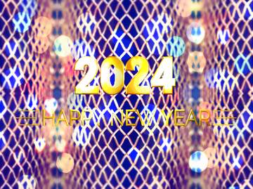 FX №227904 2024 happy new year  grid background
