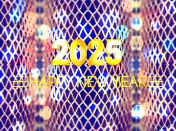 FX №227904 2025 happy new year  grid background