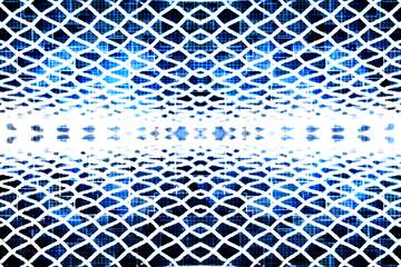FX №227921 blue pattern, computer, lattice grid modern techno background