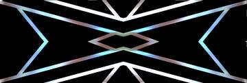 FX №227736 Graphics electric blue symbol emblem design pattern symmetry geometrical background