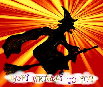 FX №227815 Happy Birthday witch