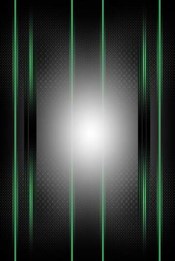 A green light carbon frame pattern design parallel neon symmetry computer