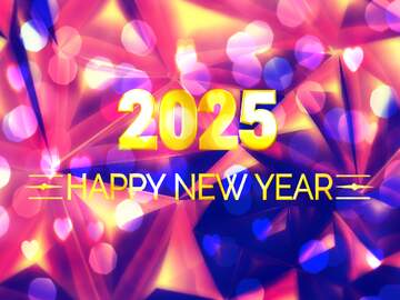 FX №227677 Visual effect lighting graphic design purple violet light text, background pattern happy year new...