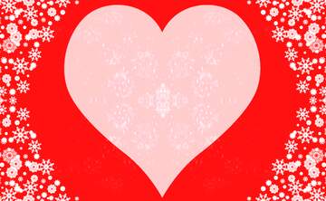 FX №227796 Red Christmas heart background