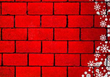 FX №227795 Red Christmas wall background