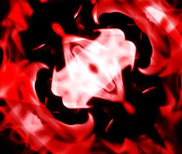 FX №227528 Red fire fractal background