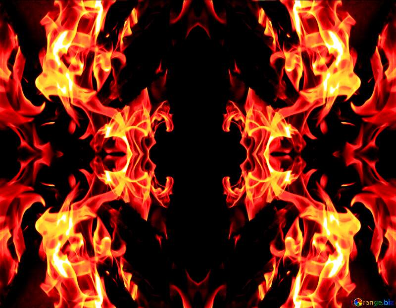Fire background №9374