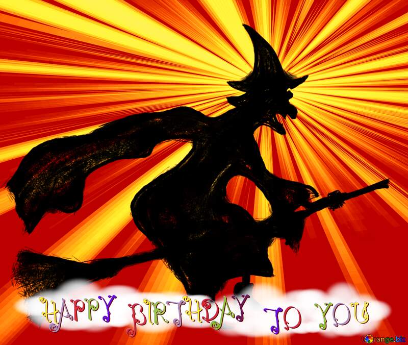 Happy Birthday witch №40584