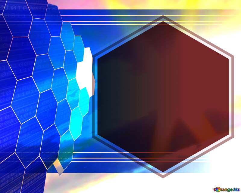 Blue shape graphic design symmetry science thumbnail concept background №54841