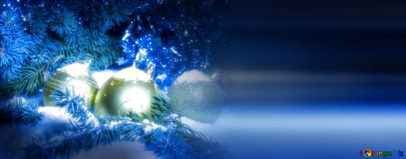 Christmas Card blurred background №15373