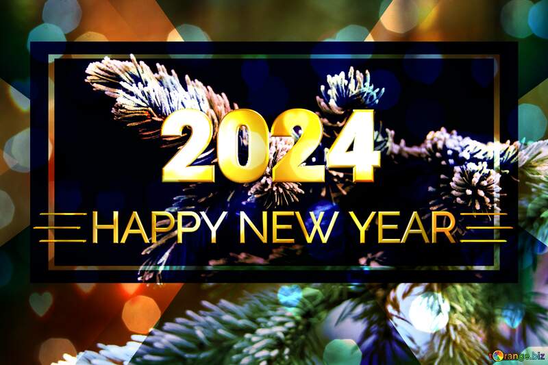 Happy New Year 2012  spruce branch №407