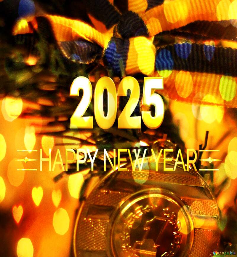 happy new year 2025 background First place congratulations background №54899