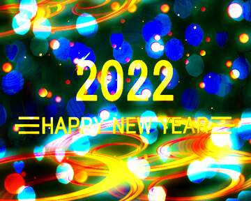 FX №229427 Happy new year 2022 background