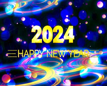 FX №229427 Happy new year 2024 background
