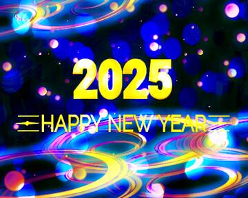 FX №229427 Happy new year 2025 background