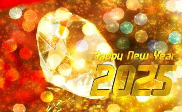 FX №229115 Happy new year 2025  diamond