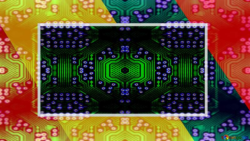 computer chip visual arts banner background №54869