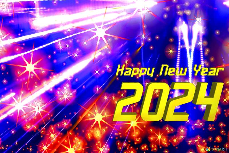 Happy new year 2022 neon Techno background №54495