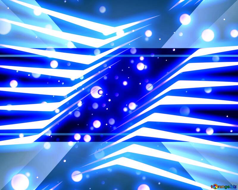 Neon glow lines  Blue background №54905