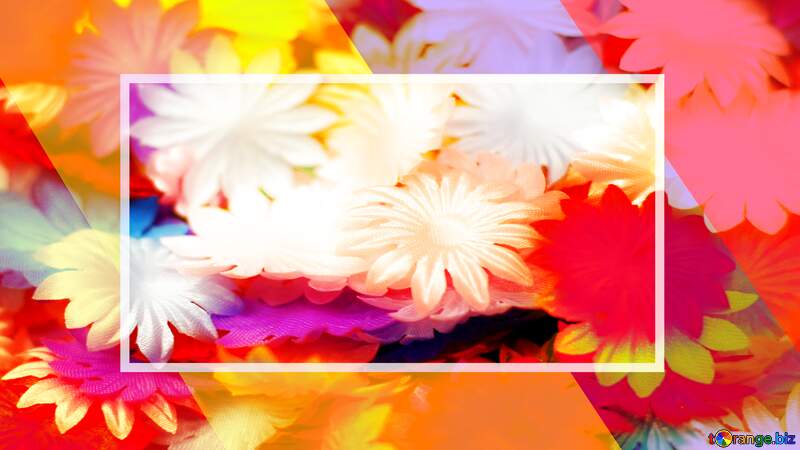 Soft blurred floral thumbnail Background №54869