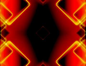 FX №230062 Colors design shiny neon red  glow dark background