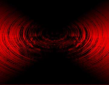 FX №230103 Deep red Gradient Futuristic digital background