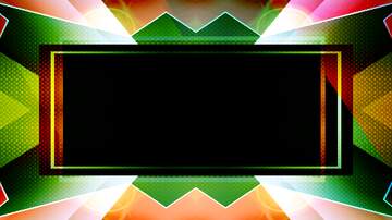 FX №230725 Technology entertainment art display device graphics neon beautiful design desktop screen video...