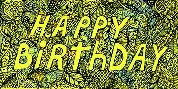FX №230898 Cool clipart happy birthday drawing motif