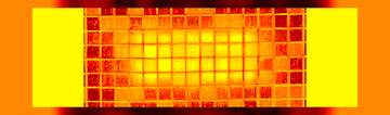FX №230985 Orange material property heat background