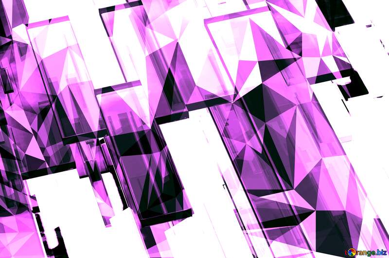 Purple violet pink triangle art visual arts graphic design №54511