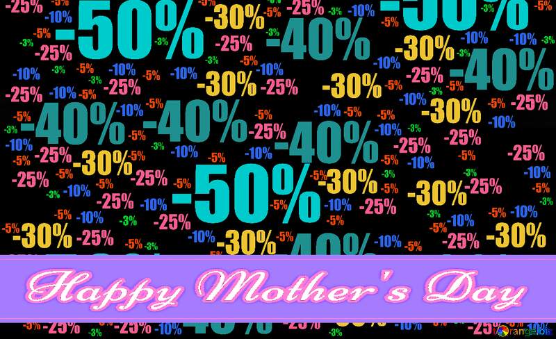 Happy Mothers Day dark  discount sales background. №51545