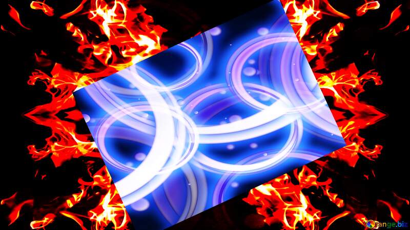  black lighting red fire editing background №54867