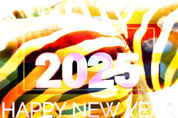 FX №233704 Ass Zebra happy new year 2025