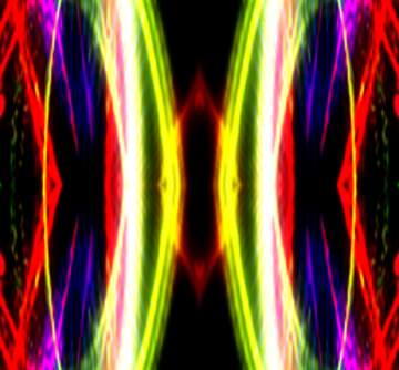 FX №233708  neon fractal art pattern graphics psychedelic art background