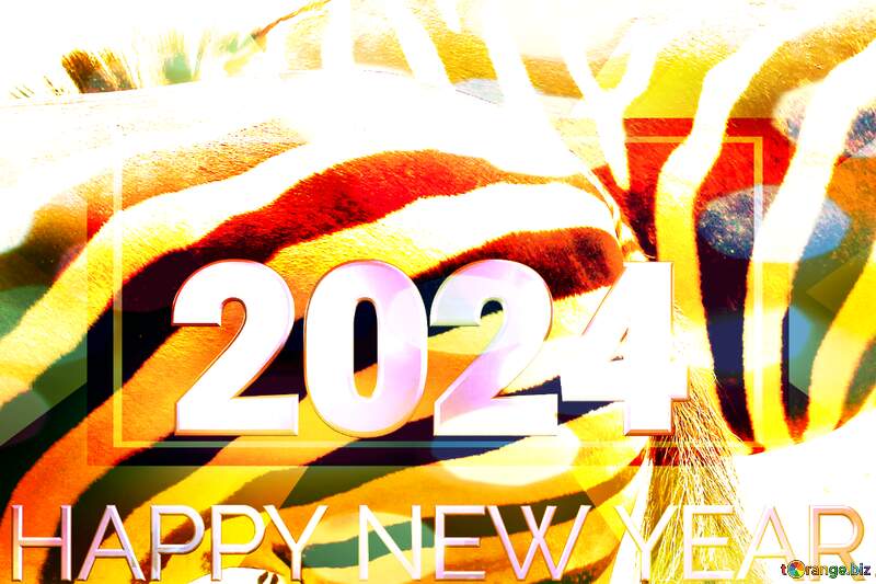 Ass Zebra happy new year 2024 №45853