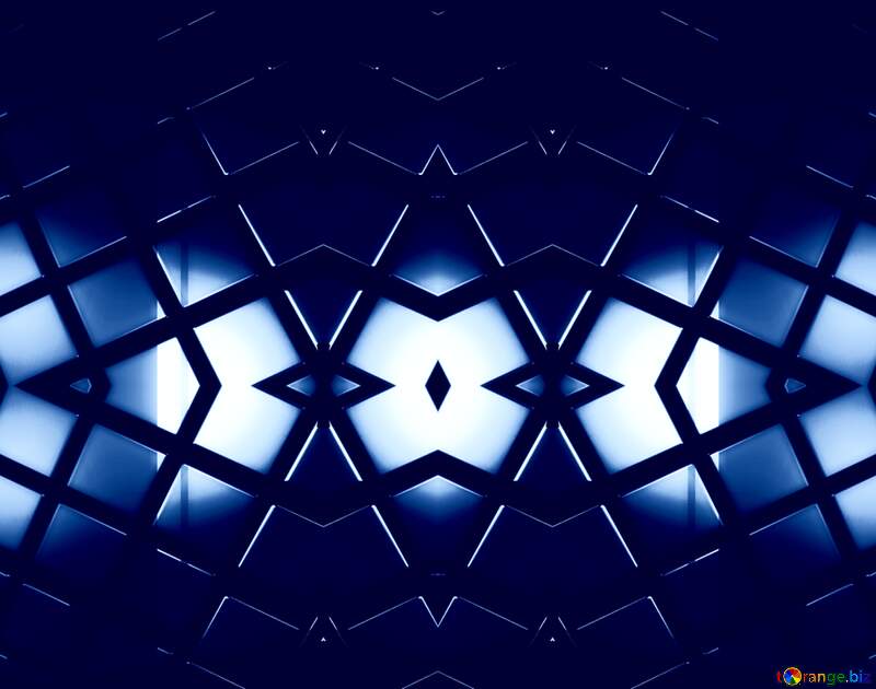  blue bright metal square mesh graphics darkness background №54499