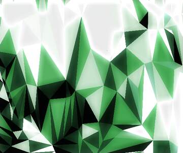 FX №236213 Polygon green  background