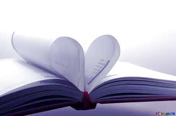 FX №24755 Heart shaped book