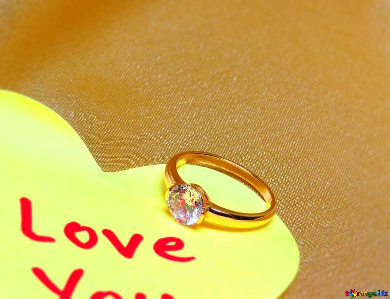 Wedding background love ring №18214