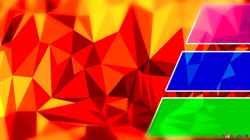 Red triangle Labels thumbnail background №54798