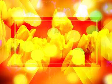 FX №261325 Flower tulips business background