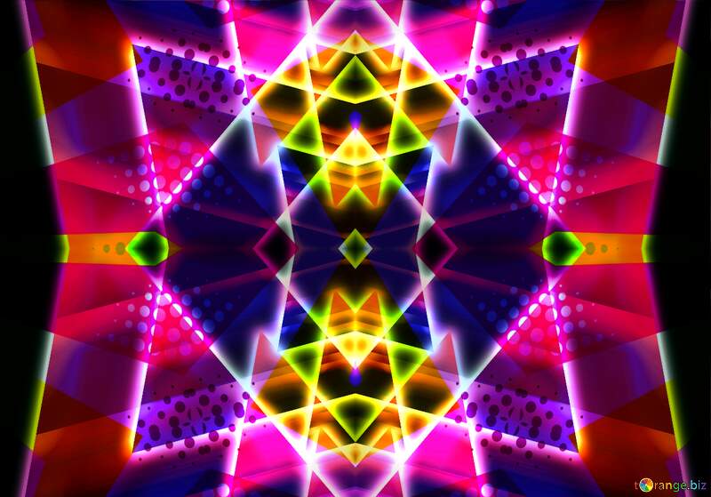 Colors glow geometry background №54760