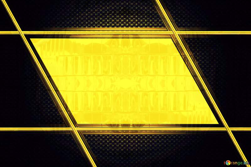 Yellow  frame background №54471