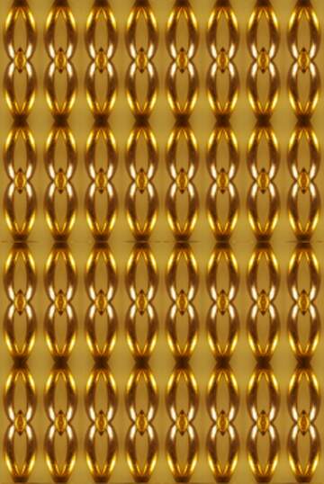 FX №262738 gold rings pattern