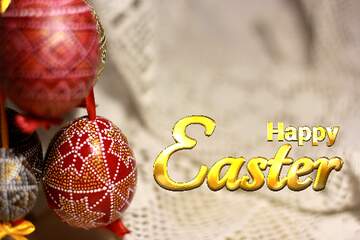 FX №262515 Happy Easter eggs background