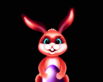 FX №262746 Red  Easter Rabbit transparent png