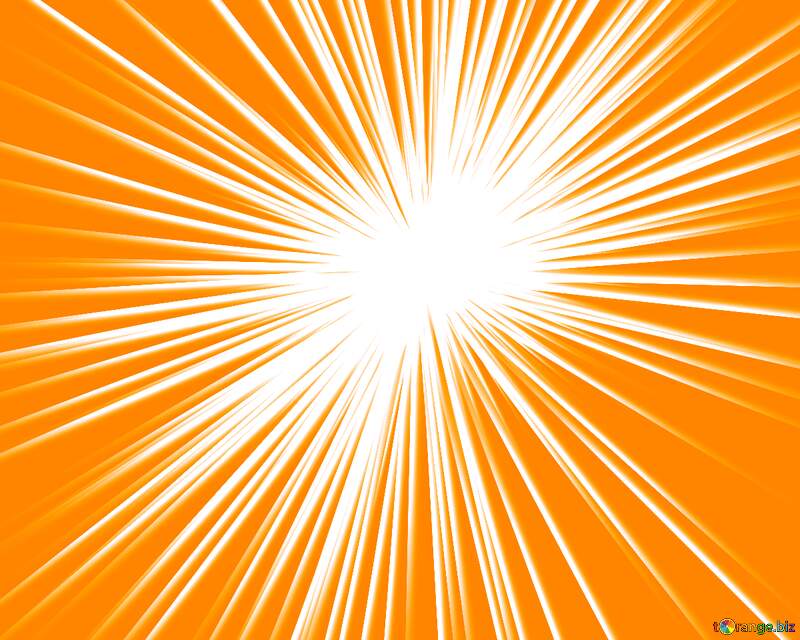 art pattern orange rays №54751