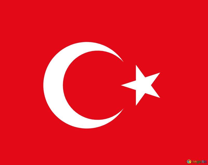 Flag of Turkey 3d texture №56230
